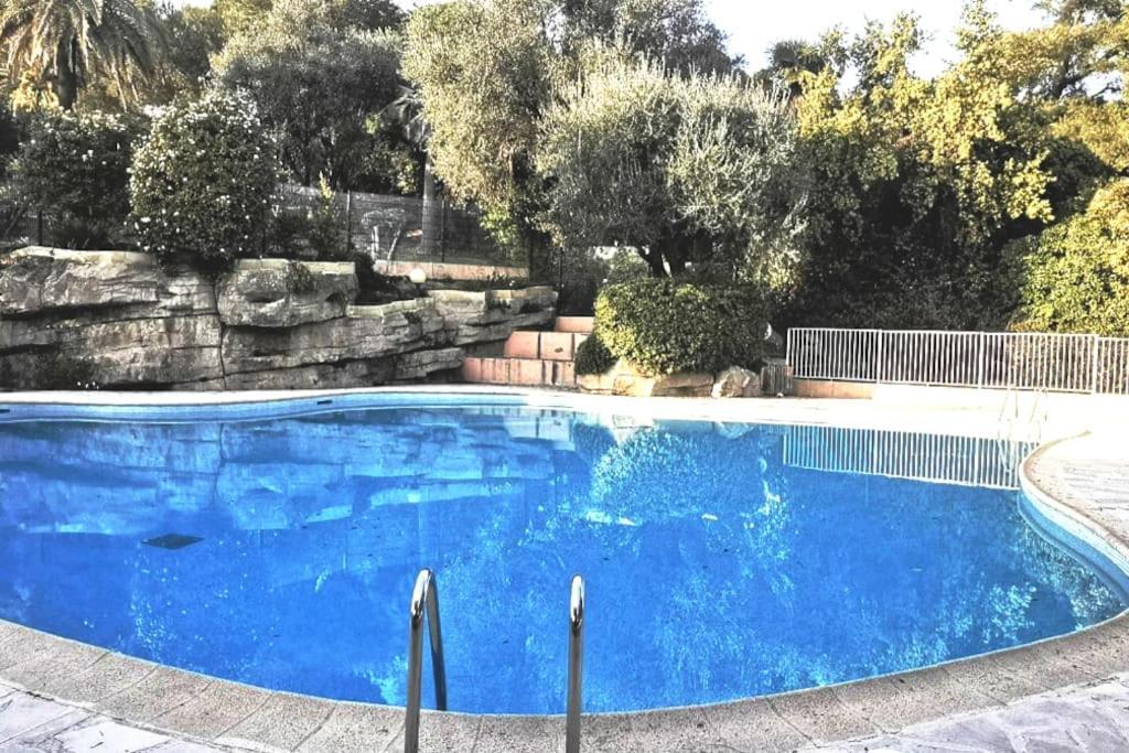 Appartement Nice Centre Vue Mer Avec Piscine Pour Famille, Couple D'Amis Pas De Groupes De Jeunes Autorises Zewnętrze zdjęcie