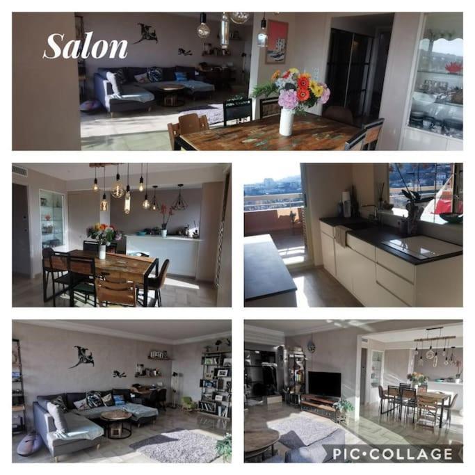 Appartement Nice Centre Vue Mer Avec Piscine Pour Famille, Couple D'Amis Pas De Groupes De Jeunes Autorises Zewnętrze zdjęcie