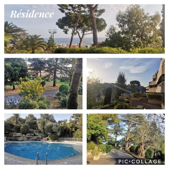 Appartement Nice Centre Vue Mer Avec Piscine Pour Famille, Couple D'Amis Pas De Groupes De Jeunes Autorises Zewnętrze zdjęcie